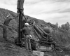Two Men with Construction Machinery