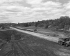 Two Trucks at I-89 Construction Site