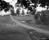 Dirt Road and Landscape in Rural Area
