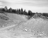 Eroded Landscape with Dirt Road