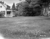 View of Two Dwellings with Lawn and Trees