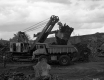 Crane and Truck at I89 Construction Site