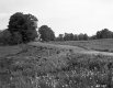 Dirt Road in Construction Area and Landscape