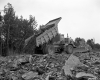 Truck and Tractor at Route 4 Construction Site