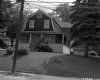Dwelling and Trees with Utility Pole