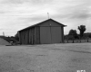 Salt Shed with Power Lines Background