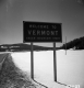 Welcome To Vermont Sign on Route 2 in Guildhall