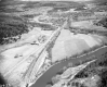 Aerial View of I-89 Construction Near Waterbury
