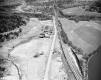 Aerial View of I-89 Construction Near Waterbury