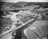 Aerial View of I-89 Construction Near Waterbury