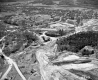 Aerial View of I-89 Construction Near Waterbury