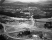 Aerial Photograph of I-91 Construction in Norwich