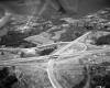 Aerial Photograph of I-91 Construction in Norwich
