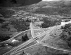 Aerial Photograph of I-91 Construction in Norwich