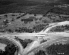 Aerial Photograph of I-89 Construction in Barre
