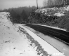 Frontage Road in Snow