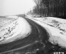 Frontage Road in Snow