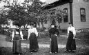 Women Playing Croquet at Abbott Homestead