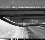 Snow Fence on I-89 Bridge