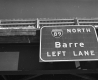 Snow Fence on I-89 Bridge