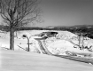 I-91 Construction in Snow