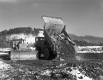 I-91 Construction in Snow