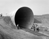 Construction of Multi-Plate Pipe Culvert over Quebec Central Railway in Newport