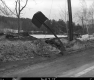 Damaged Road Sign on Route 14
