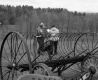 Tenney Property, Hay Rake and Men