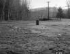 Trash Can on Highway