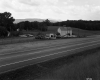 Tow Truck and Small Building Centered