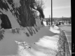 Snow-Covered Sidewalk
