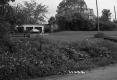 Detached Three-Car Garage with House