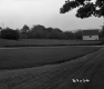 Driveway with Dirt Road and Manicured Lawn