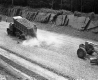 Spreading Stone on Road
