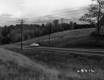 Downward sloping Rural Road in Berlin