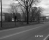 Street Intersection with Deciduous Trees