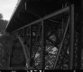 Bridge in Hartford, Steel Truss Bridge Looking Northerly