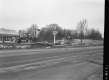 Texaco Gas Station on Route 7 near I-89 Interchange,  Car Pulling Out