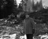 Bill Murphy in Front of Controlled Burn  near the Perini Pit