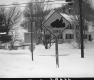 Snowmobile Crossing Sign in Chelsea
