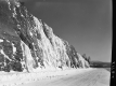 Snowy Rocky Outcrop on I-91 in Lyndon