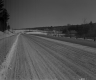 Snow Covered Route which Curves to the Right