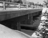 Completed Bridge Construction, VT 58 in Brownington View of Bridge Supports and Guardrails