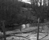 Wire Fence and Stream in Wallingford