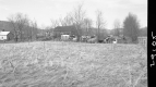 Trucks by Barn