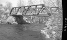 Truss Bridge over River
