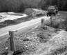 Truck on Damaged Road