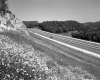 Completed 91 Construction between Fairlee and Bradford, Four Lanes and guardrail