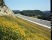 Completed 91 Construction between Fairlee and Bradford, Four Lanes and guardrail